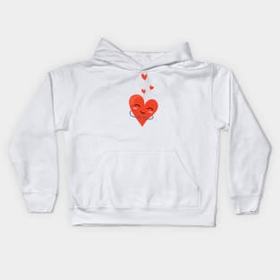 Kawaii heart Kids Hoodie